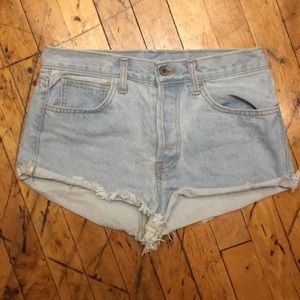 John Galt denim shorts